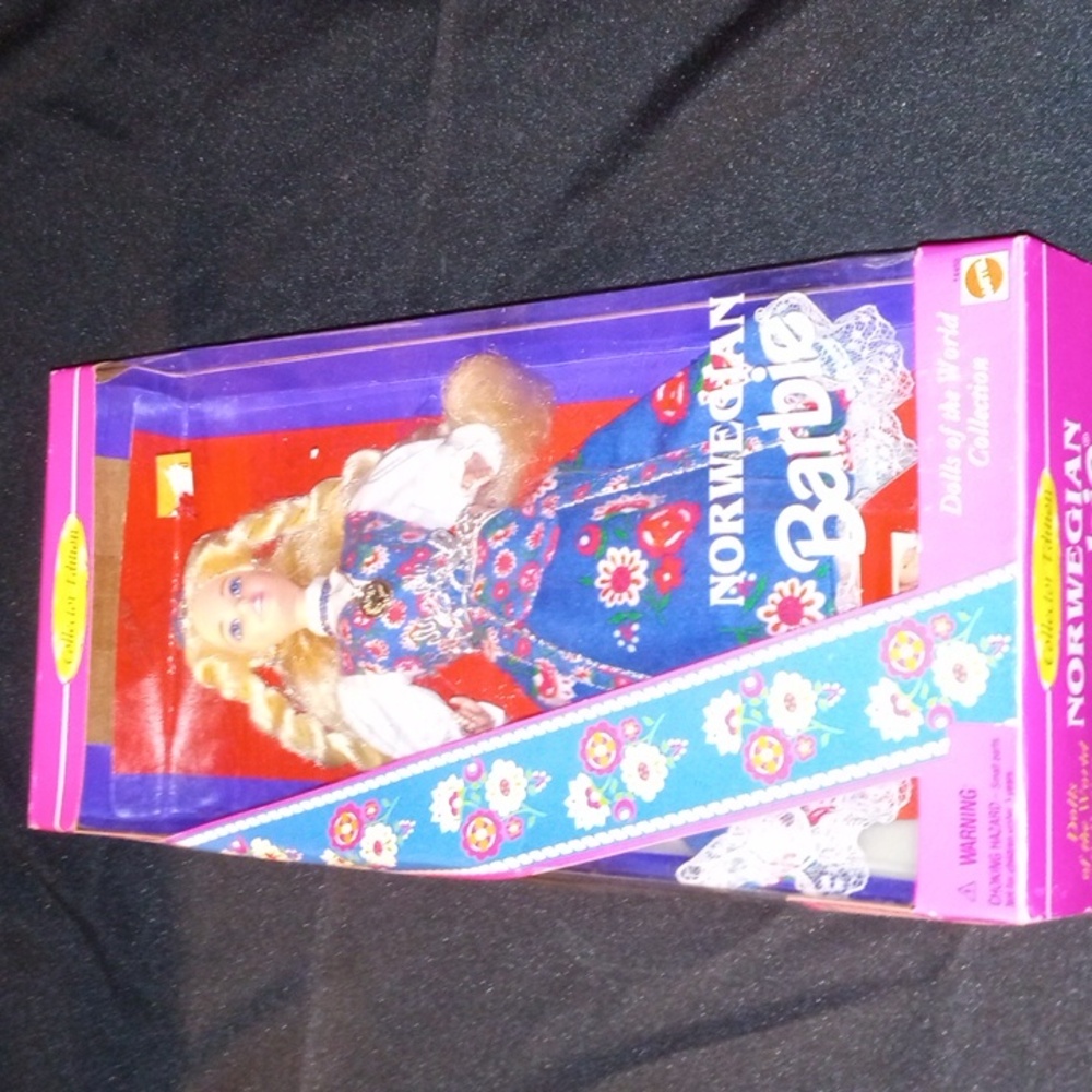 Vintage collector edition Norwegian Barbie